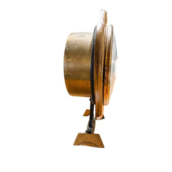 Mid-Century Orfac Mantle Winding Clock - Picture 5 of 5